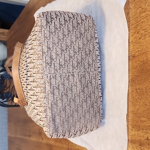 CHRISTIAN DIOR DIORISSIMO TROTTER VINTAGE TOTE WITH UNBRANDED DUST BAG 9… - Picture 6 of 16